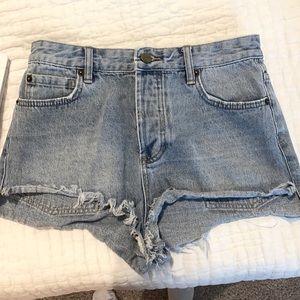 Amuse Distressed Denim Shorts